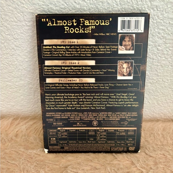 Almost Famous: The Bootleg Cut (Director's Edition) [DVD] - Picture 3 of 4